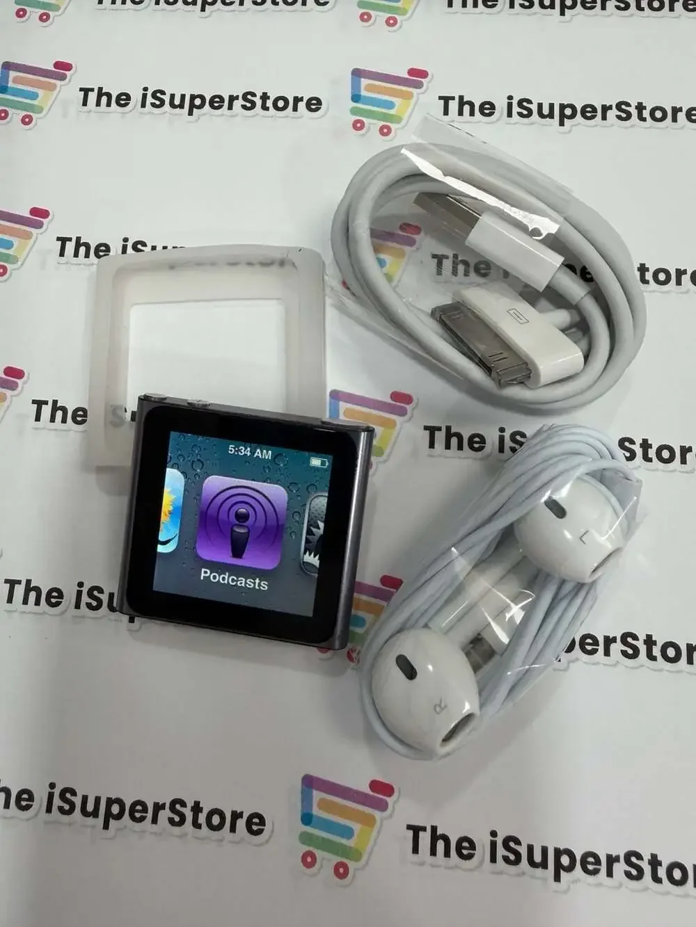 Apple iPod Nano 6th Gen 16GB Multi-Touch Digital Media Player+ 1 YR WARRANTY